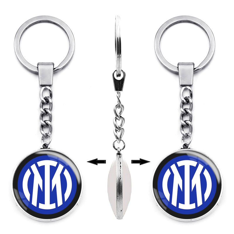 Italian Jia Si Jia De Jia French Jia British Super Football Team Team Emblem Time Gemstone Key Chain Car Pendant Team