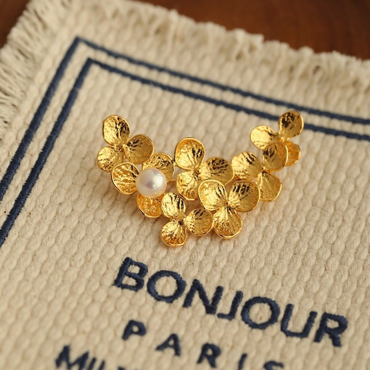 Übergroßes Emaille Blumen Armband Für Damen 3d Blüten Statement_voghion.com