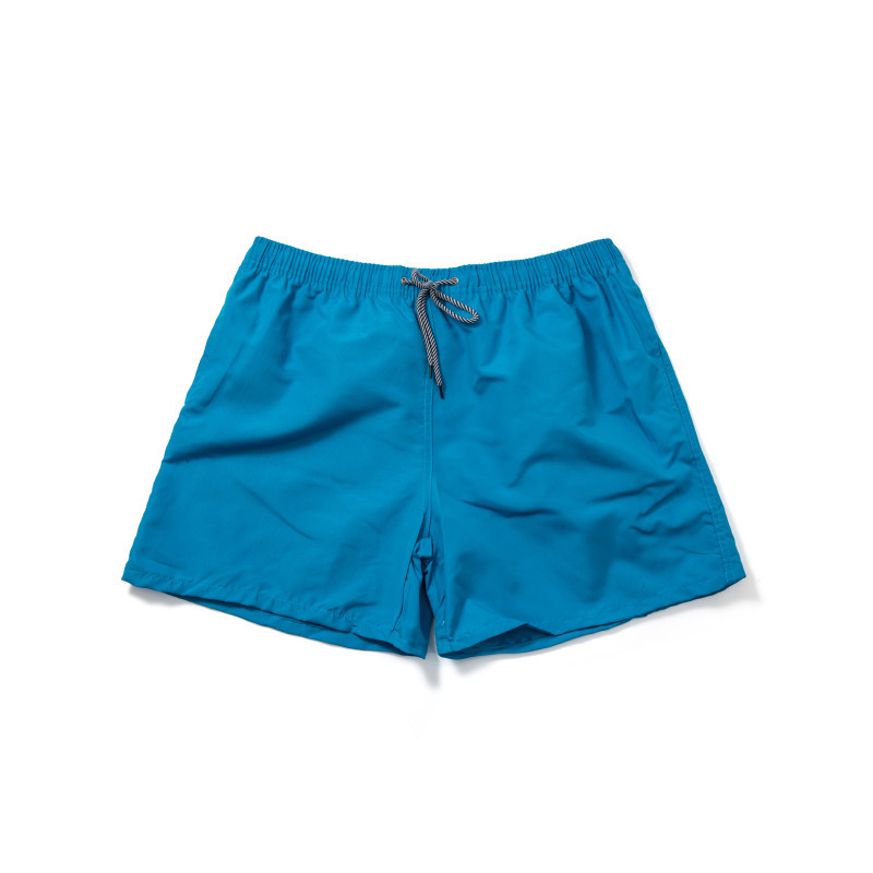 Summer men's beach pants, solid color large thin oversized sports shorts, quick drying casual shorts_mkmklike.com