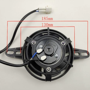Off-Road motosiklet su/yağ soyuducu ventilyatoru Panasonic 4 düym 12V
