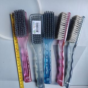 R116 Long-Handled Crystal Shoe Brush Household Laundry Brush Stove Brush Floor Brush Floor Mat Brush Cleaning Hygiene Brush Plastic