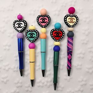 Cross-Border Hot-Selling New Products, Imitation Big-Name Silicone Cartoon Beads, Beaded Beads, Factory Wholesale, Ready Stock