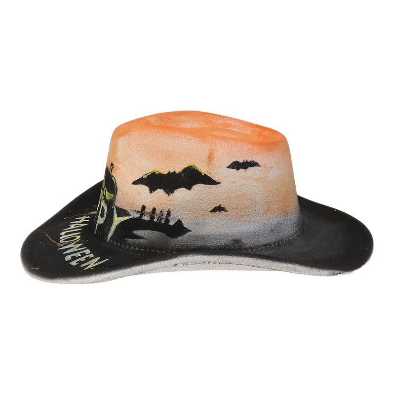 Halloween Party Bunte Ball Leistung Hut Geist Festival Requisiten Cowboy Schneemann Muster_voghion.com