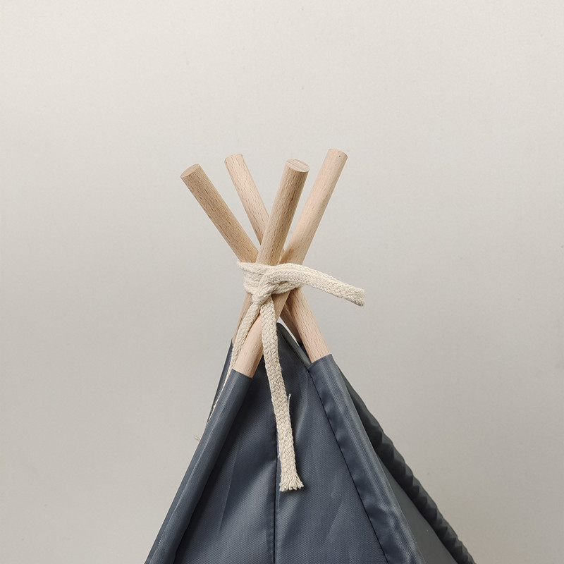 Tienda de mascotas impermeable recubierto de plata Oxford tela extraíble y lavable Teddy Bear Cat Dog suministros para mascotas de tamaño pequeño y mediano