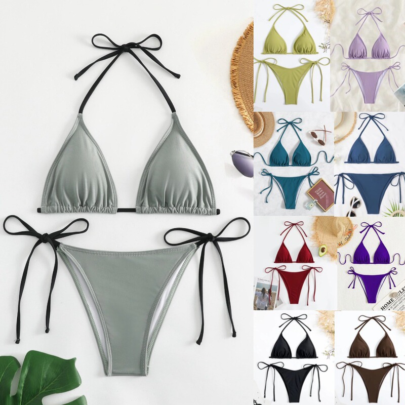 European and American Bikini Split Swimsuit Bikini Sexy Spice Backless Amazon AliExpress Hot Swimsuit European and American Bikini Split Swimsuit Bikini Sexy Spice Backless Amazon AliExpress Hot Swimsuit