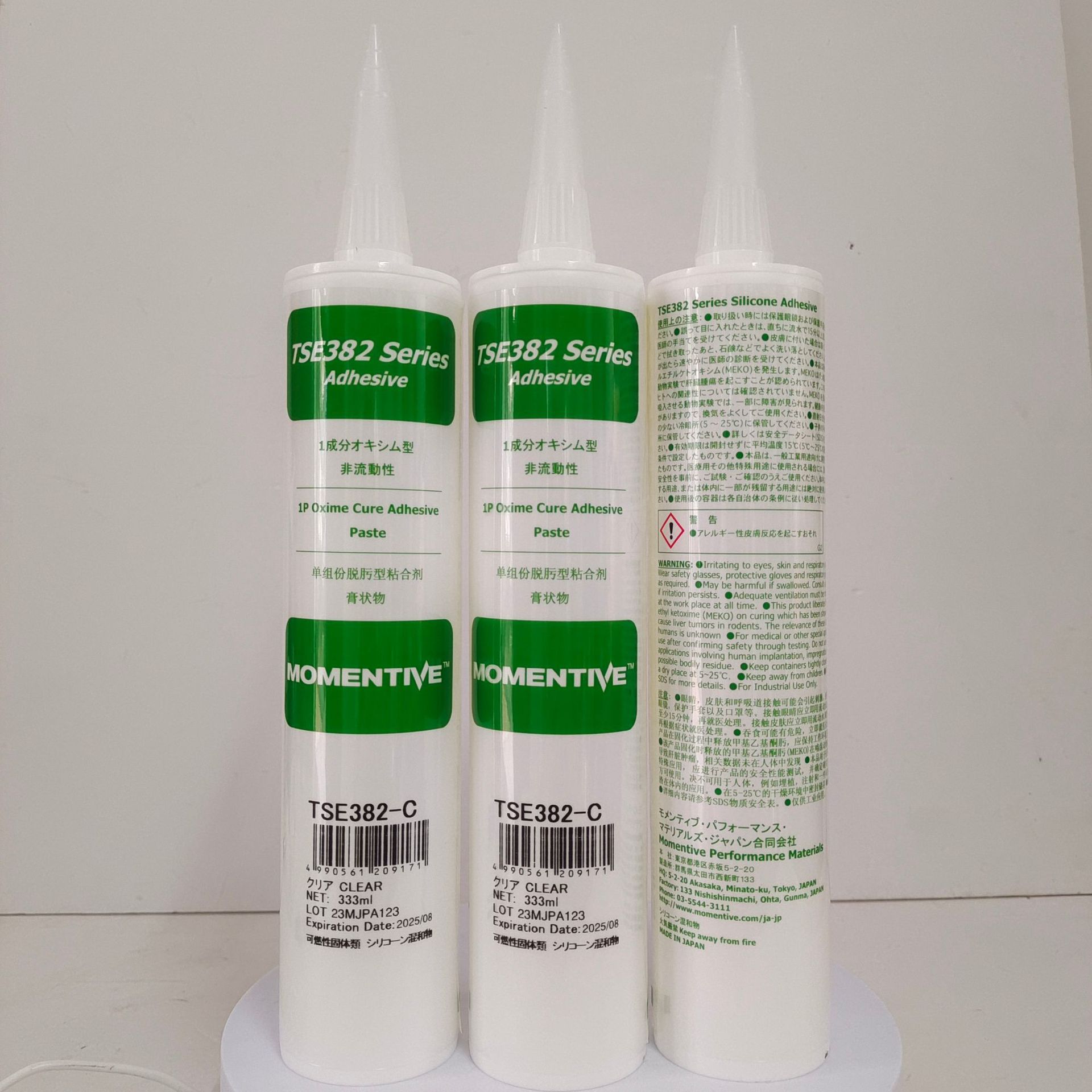 迈图TSE382-C/W中性有机硅胶耐高温胶UL认证防水阻燃密封RTV硅胶