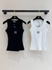 Nanyou Cross-border 23 Styles Luo Family Summer Sleeveless Base Layer Tank Top Women Elastic Embroidered Slim Fit Versatile Top Dropshipping