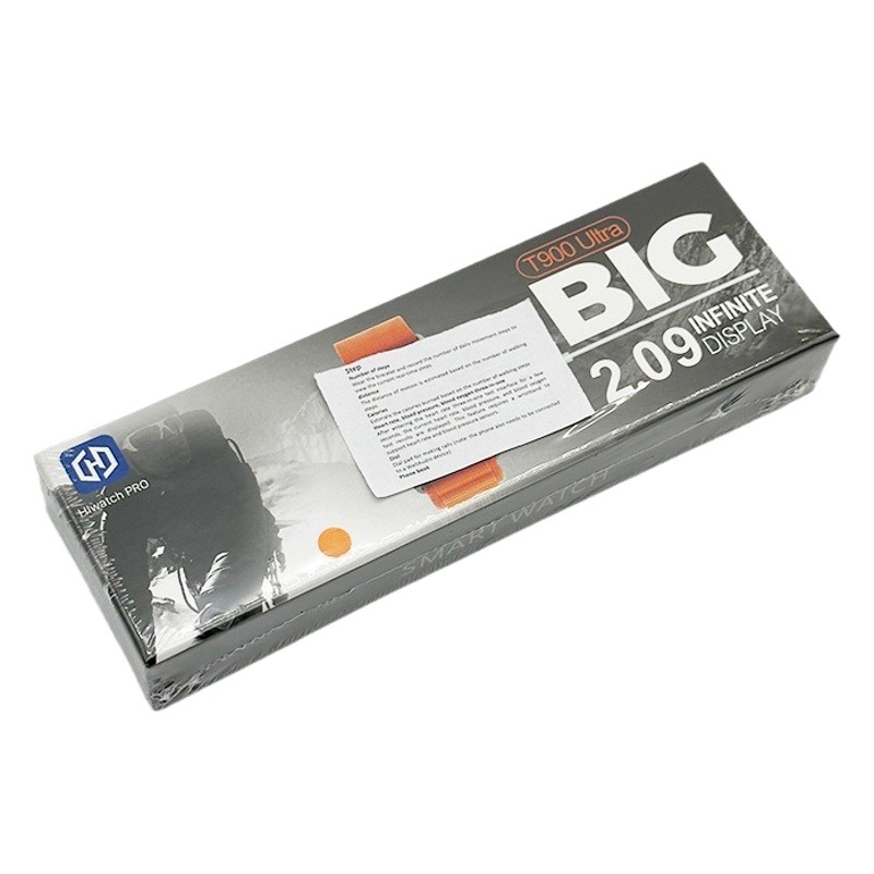 Reloj Inteligente T900Ultra con Llamadas Bluetooth, Éxito de Ventas Transfronterizo, Monitor de Ritmo Cardíaco, Deportivo, de Fábrica, con Monitorización de Oxígeno en Sangre