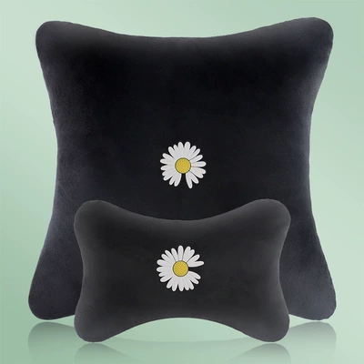 Headrest — Headrest, a Pair of Lumbar - headrest-pillow-daisy