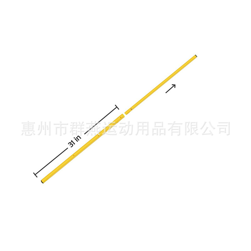 2.5cm 파이프 직경 1.5m 텔레스코픽 폴