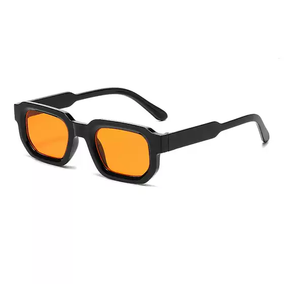 New Cross-Border Classic Square Sunglasses European and American Retro Personality Simple Sunglasses Internet Celebrity Xiaohongshu Same Style Glasses