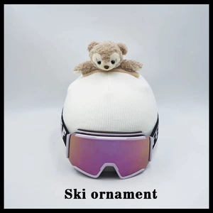 Helmet Cover Plush Cute Personality Snowboard Double Board Hat Cover