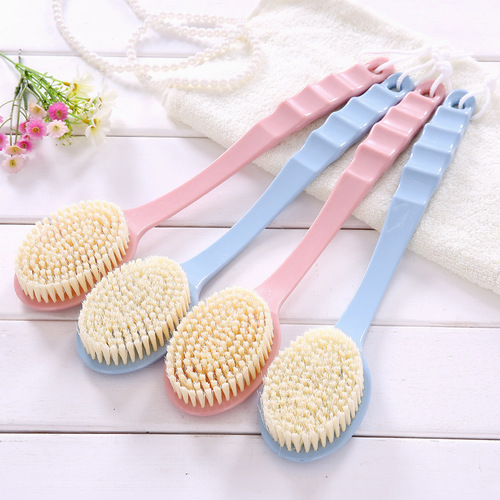 Wholesale bath brush, back rub brush, long handle bath brush, soft bristle brush, back rub, back rub, bath ball, back rub