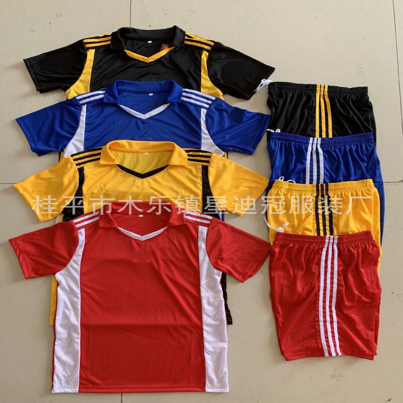Training Clothing Leisure Sports Suit Lapel Jacket Export to Africa Single Ordinary Polyester Fabric