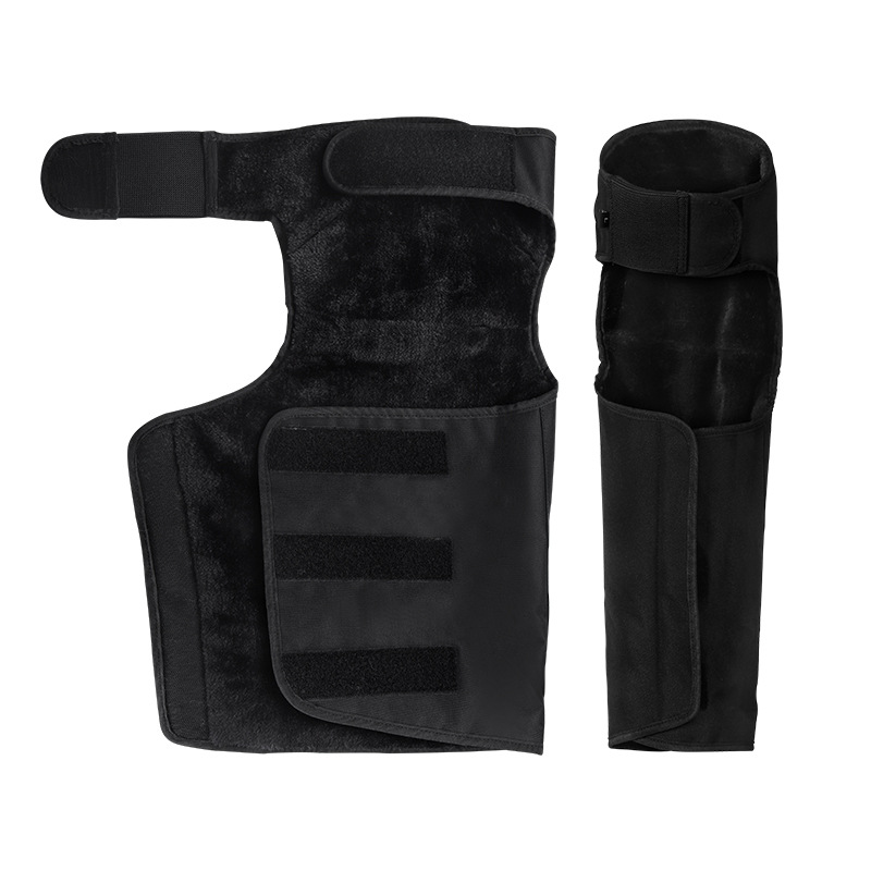 Ginocchiere da motociclista da uomo, foderate in pile, calde, antivento e antifreddo, per autunno e inverno, con protezione CE_voghion.com