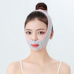 V-face instrument facial lifting band, beauty skin face sculpting V-face mask, floral pattern breathable bandage V-face magic brand