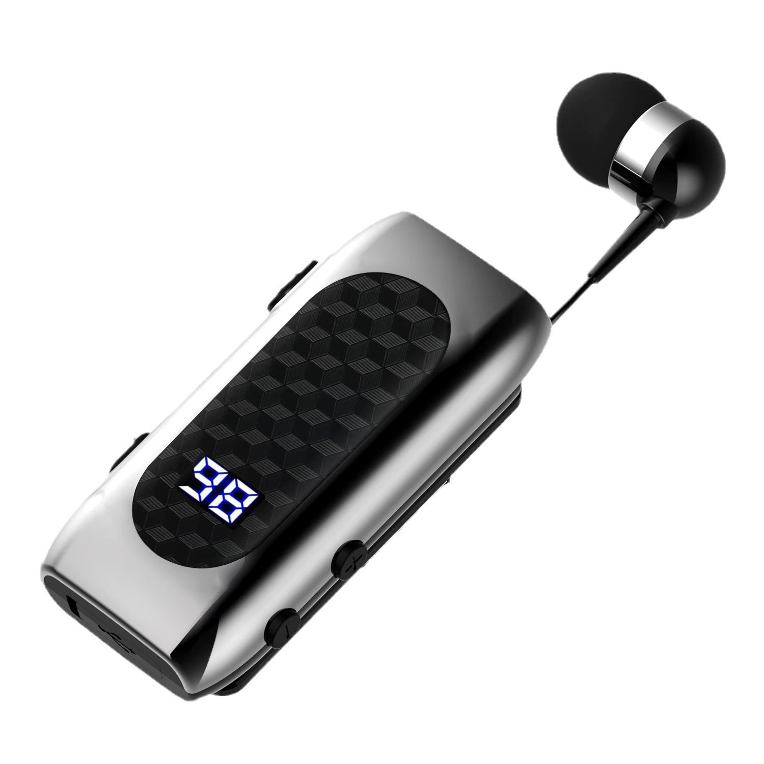 Transfronterizo DR13 collar telescópico cable auricular Bluetooth Universal Digital Display llamada de negocios 20H Número de vibración