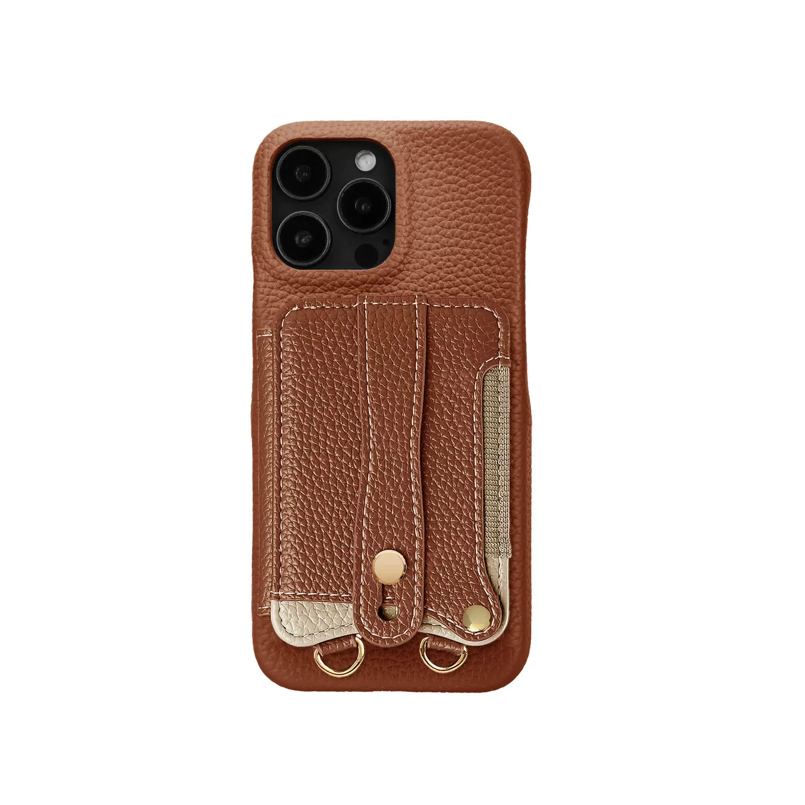 适用iphone17手机壳苹果17promax鱼尾卡夹air创意斜挎皮革手机套