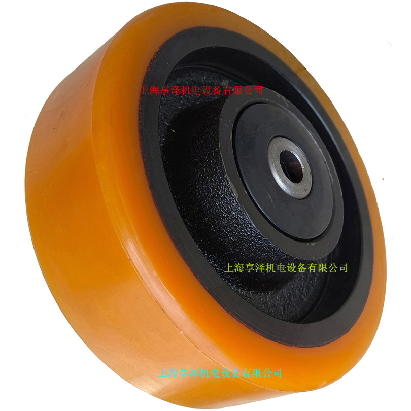 林德电动堆高机L12平衡轮万向轮边轮子 液压搬运车辅助轮边轮胎