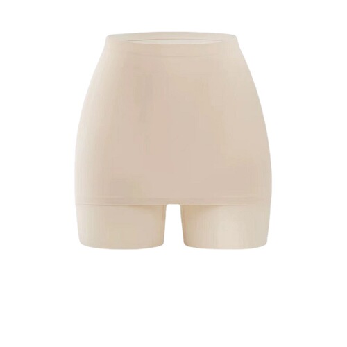 Compartment windproof safety pants without curling women's summer anti-exposure ice silk underwear two-in-one seamless cover leggings