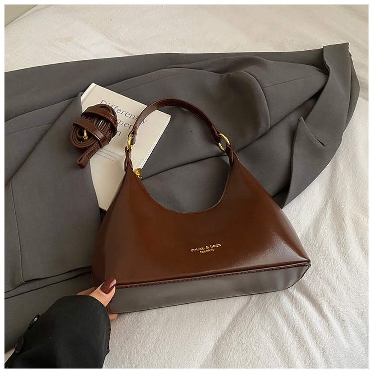 Moda de cera de cuero pulsera bolso de brazalete para mujeres 2026 venta en caliente transfronteriza nueva sensación de lujo ligero bolso de hombro