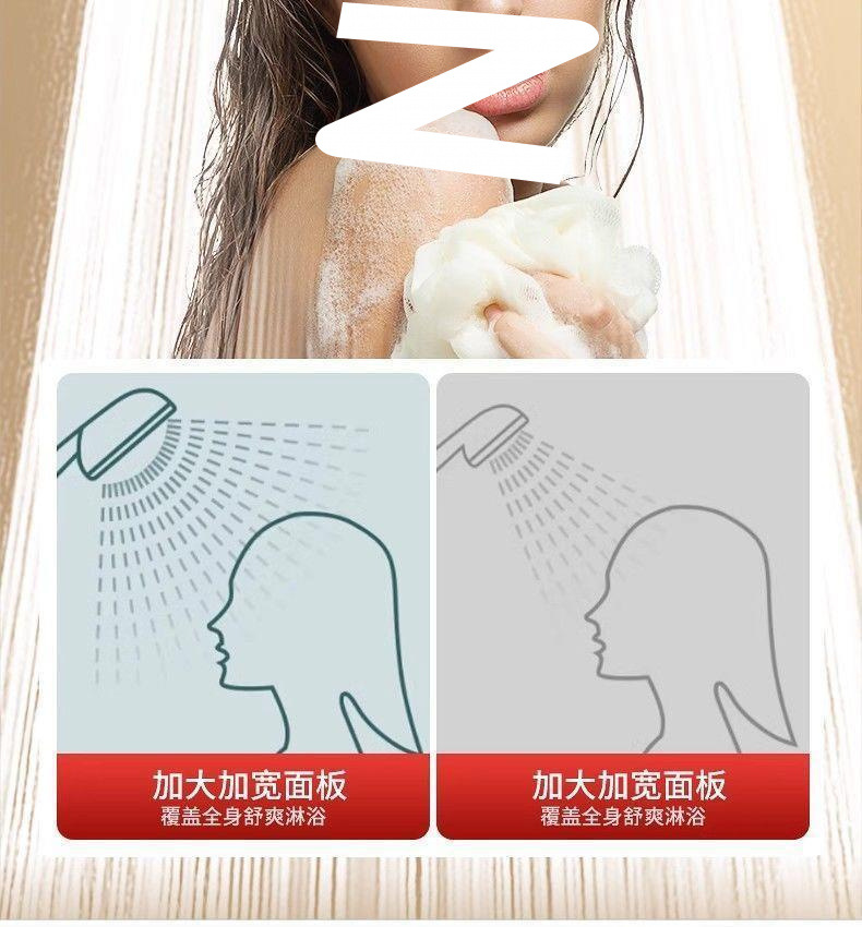 Bathroom household shower, pressurized showerhead, pressurized bathroom heater, faucet, water heater, rain shower set, universal undefined