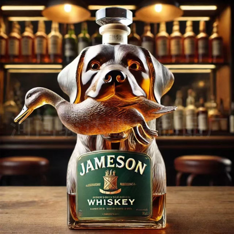 跨境新品 John Deere Tractor Whisky Bottle 有趣的威士忌酒瓶|undefined