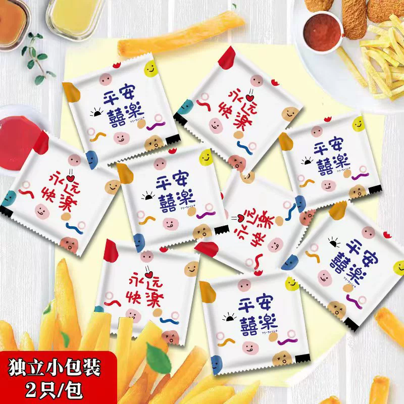 Одноразовые перчатки в индивидуальной упаковке, утолщенные, для общественного питания, еда на вынос, раки, прозрачные пластиковые перчатки, одноразовые