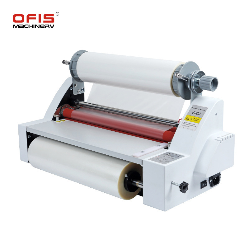 Laminadora Térmica y en Frío V360 A3 con Control de Temperatura