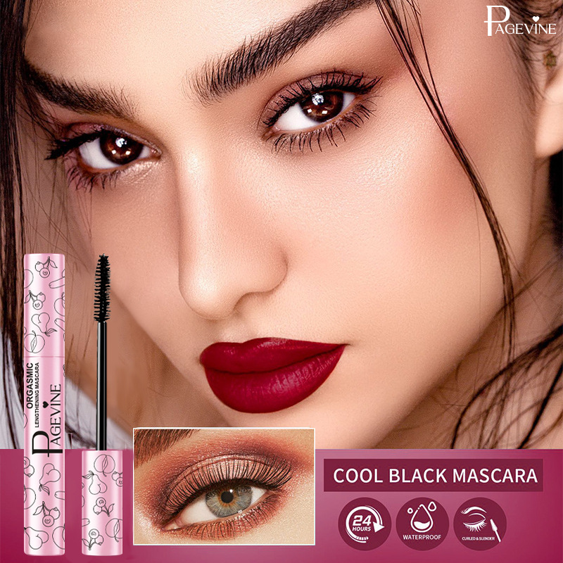Maquillaje transfronterizo PAGE VINE rímel, rizado largo, resistente al agua, a prueba de sudor, no es fácil de manchar, cifrado y peinado duradero image 3