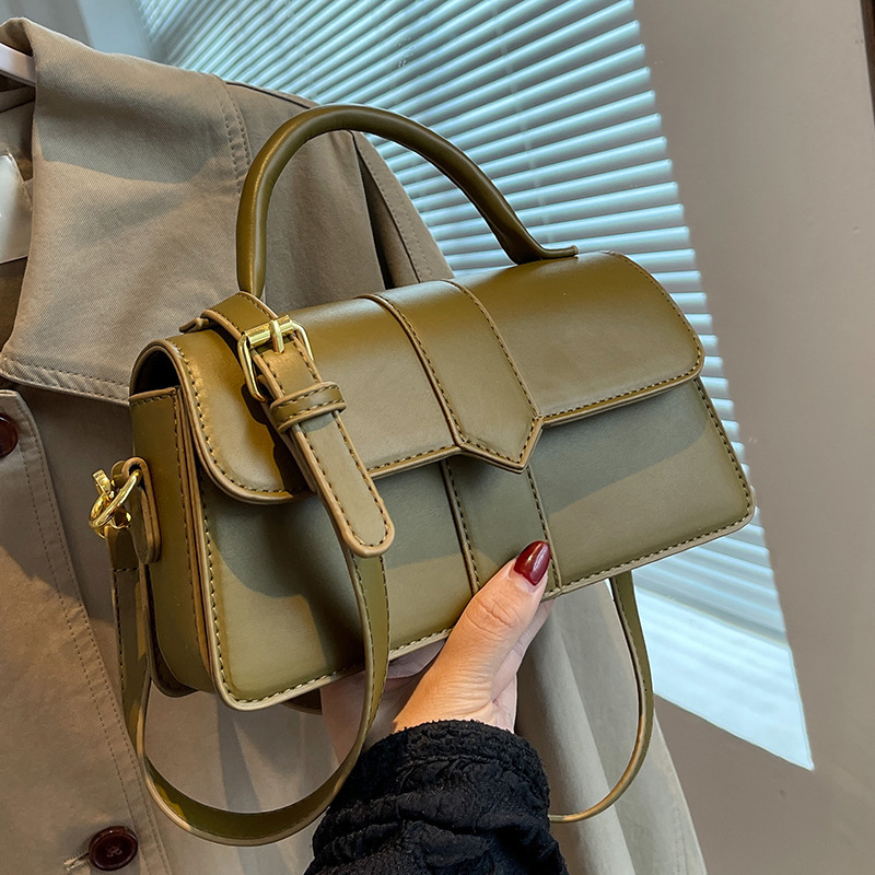Small design fashionable universal handheld shoulder bag, purse, 2023 collection