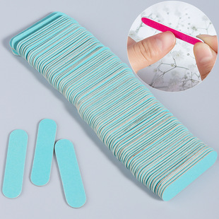 2023 new nail tools color mini disposable double-sided frosted nail file manufacturers wholesale