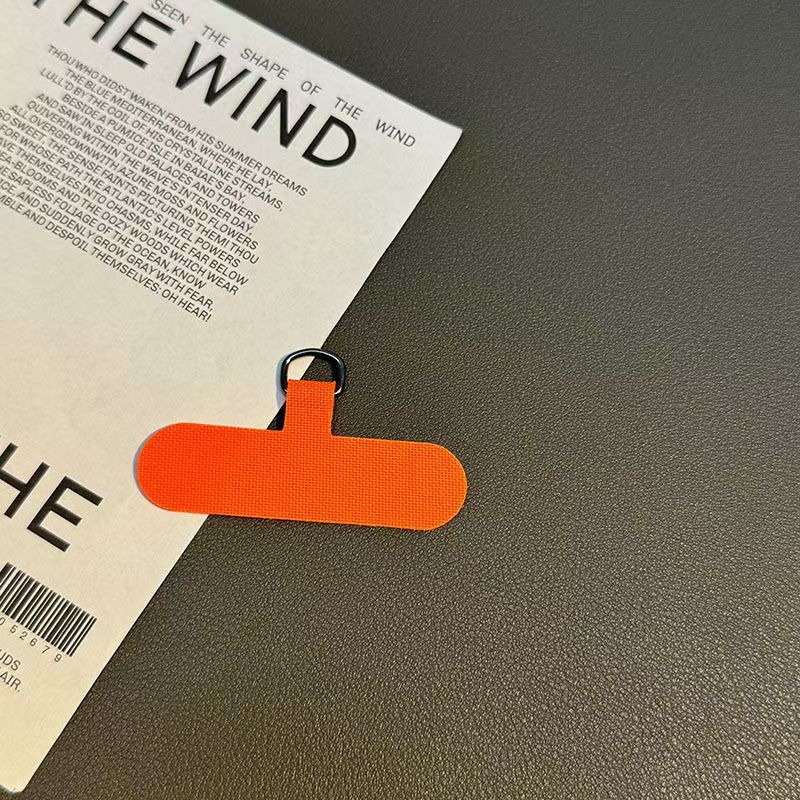 Teléfono móvil cuerdas espaciador clip D-buckle tela curada tarjeta fijación colgante de anillo de metal colgante