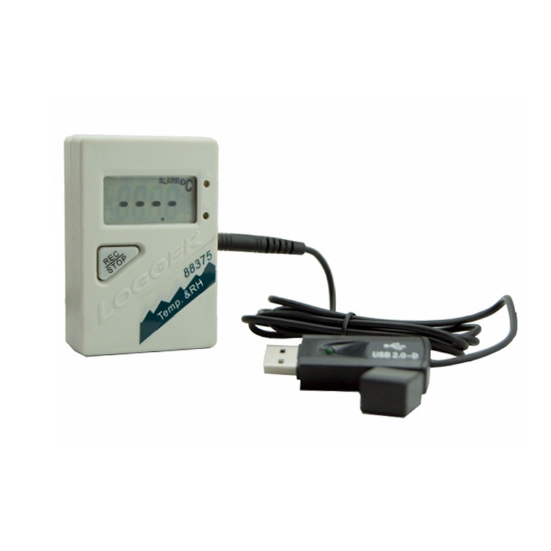 衡欣AZ88375温湿度记录仪 温度计 温度检测仪 温湿度计