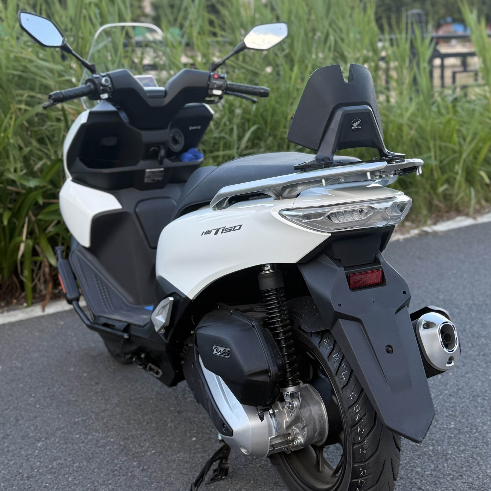 Suitable for Honda Nwt150 Modified Rear Backrest, Rear Seat Lumbar Support, Passenger Rear Backrest, Humpback Rear Backrest Cushion