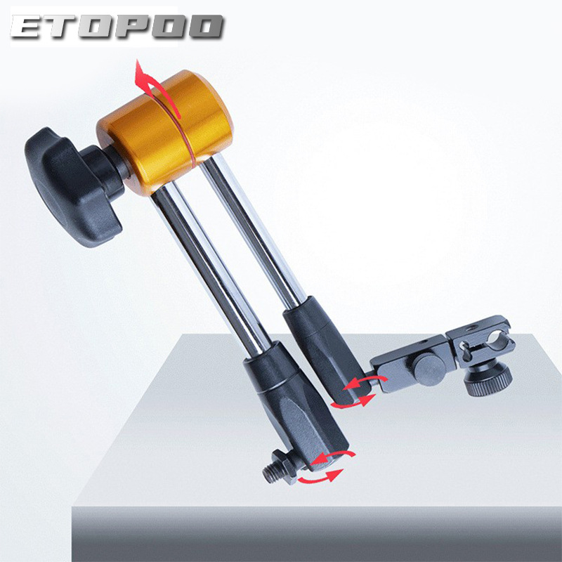 百分表支架万向微调磁力表架 磁性表座杆 千分表表坐支撑杆支架杆