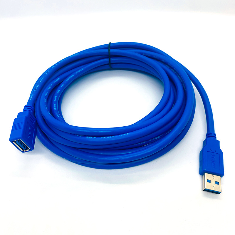 Cáp nối dài USB3.0 nam sang nữ Cáp nối dài USB nam sang nữ mở rộng cáp dữ liệu trọn góiCáp dữ liệu được bảo vệ kép