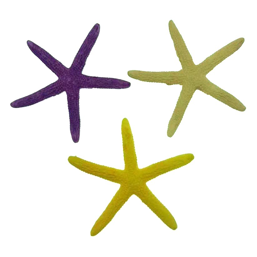 Decoración pecera paisajismo acuario decoración de peces hundidos socios PVC fondo hundido simulación estrella de mar arrecife de coral al por mayor