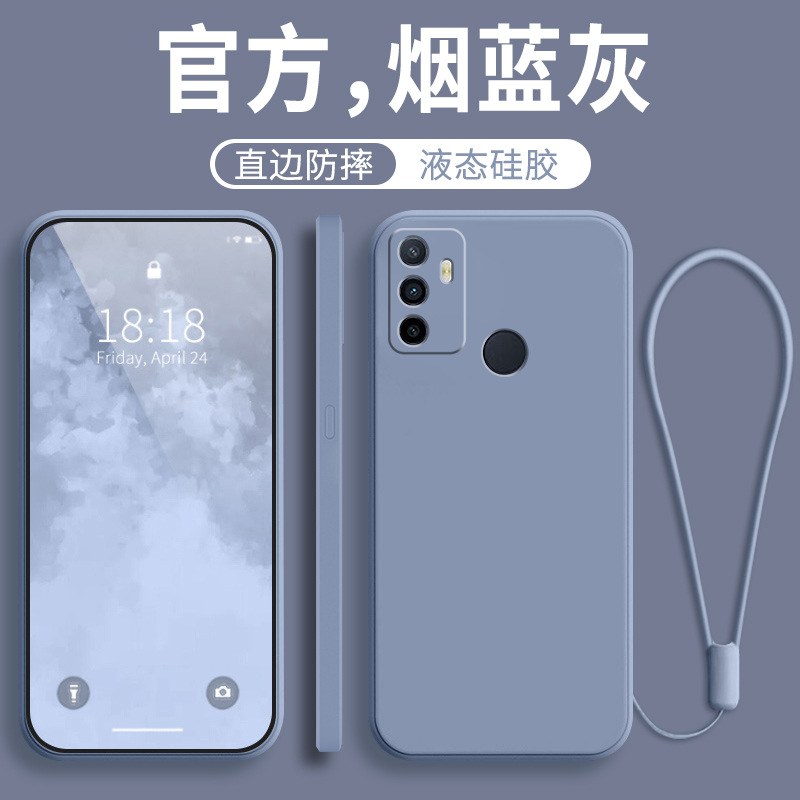 Suitable for oppoA32 phone case A35 new A52 all-inclusive A32 anti-drop oppo protective case Opa35 liquid silicon