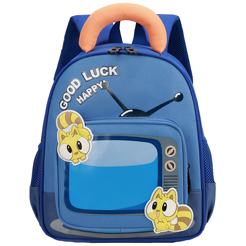 Mochila transfronteriza para niños de jardín de infantes, mochila transpirable para niñas de gran capacidad, mochila para niños de clase media y grande.