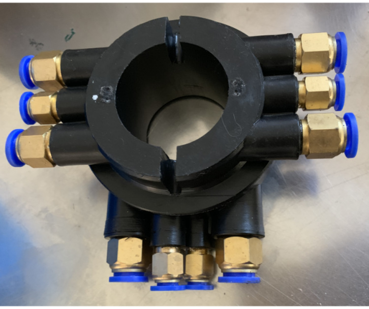 Desmontaje y montaje de neumáticos cambiador de neumáticos accesorios de válvula de guía de aire unen balanshi máquina de desmantelamiento de neumáticos de alta calidad blanco giratorio con válvula de aire