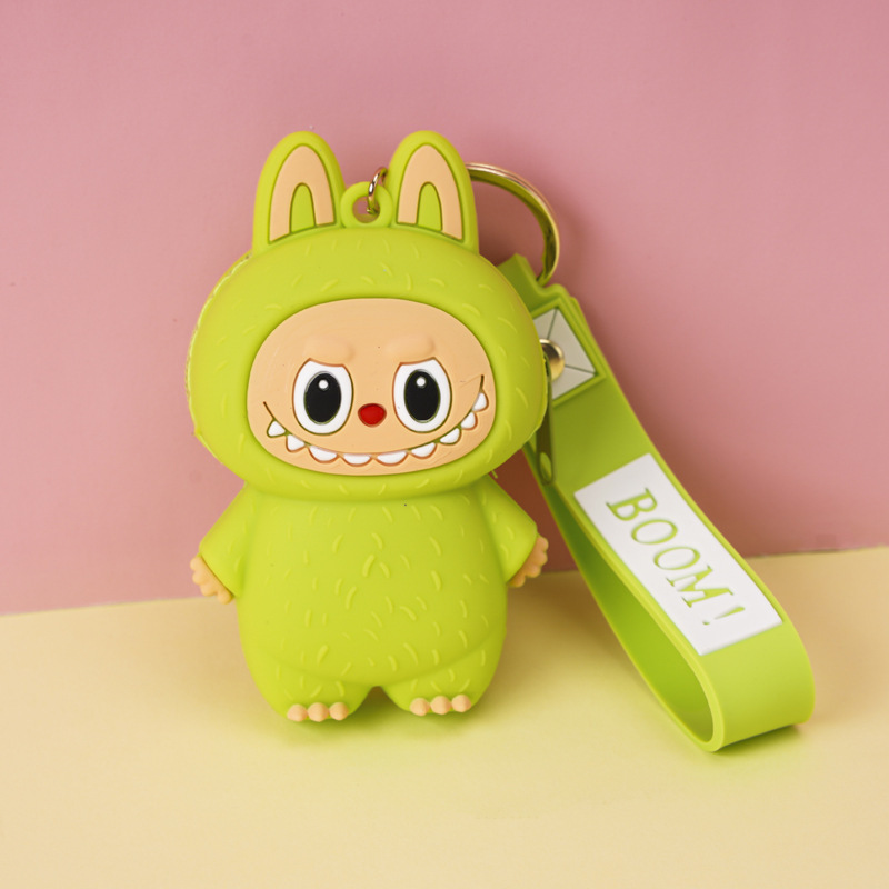 メーカーが生産するネズミ駆除パイオニアラブブキーホルダーペンダントシリコンバッグかわいい子供用小銭入れ|undefined