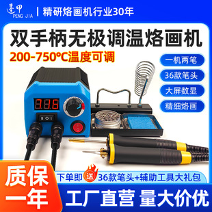 Lh55-Z2-Ns2 Wood Burning Pen Temperature Control Professional Pyrography Machine Pyrography Tool Gourd Wood Board Heat Transfer