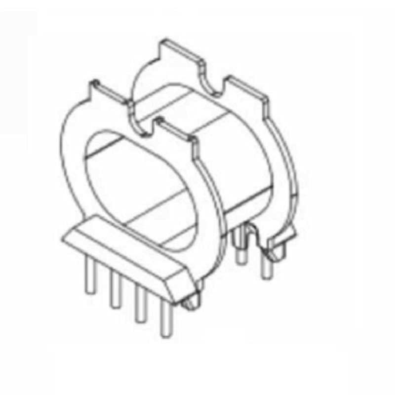 ATQ25高频变压器骨架快充骨架ATQ25变压器骨架卧式4+4骨架
