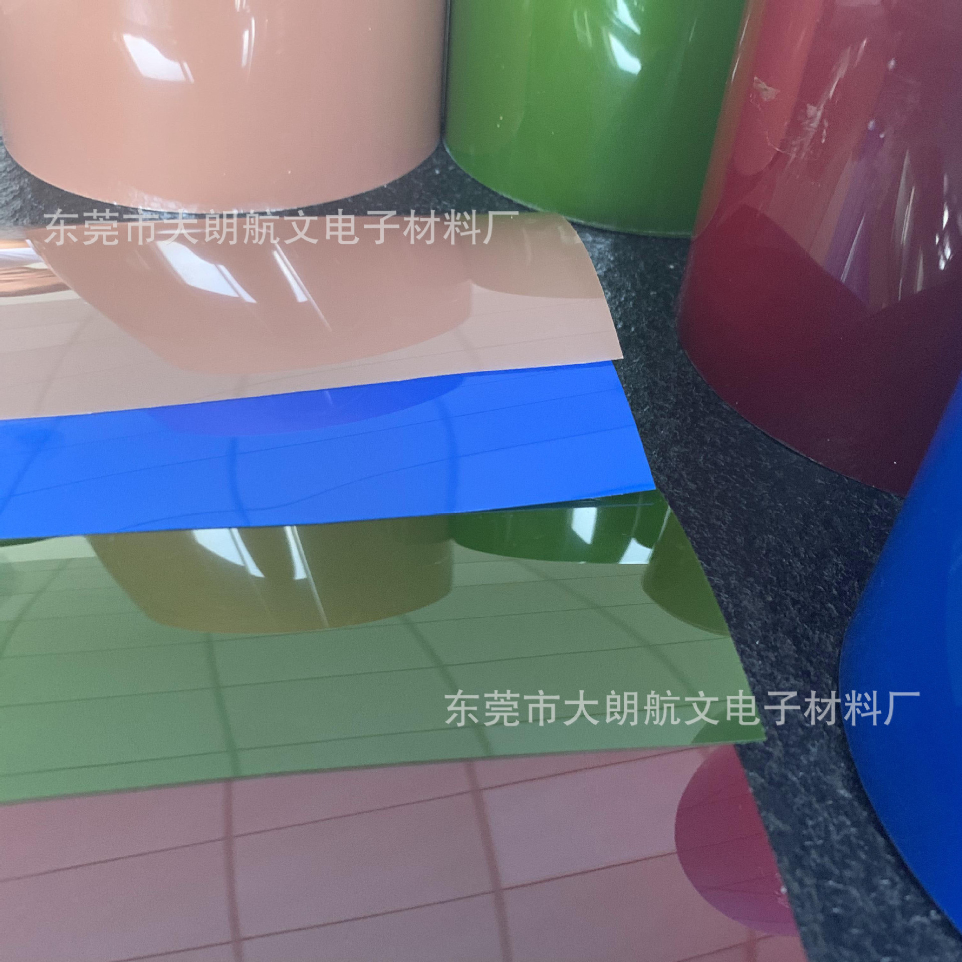 LED数码管时钟显示变色膜   UV电子烟膜片  精工油墨色牢 丝印清