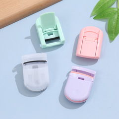 コンパクトまつげカーラープラスチックポータブル長持ちナチュラルカーリングクリップひまわり初心者メイクアップツール肉を傷つけません
