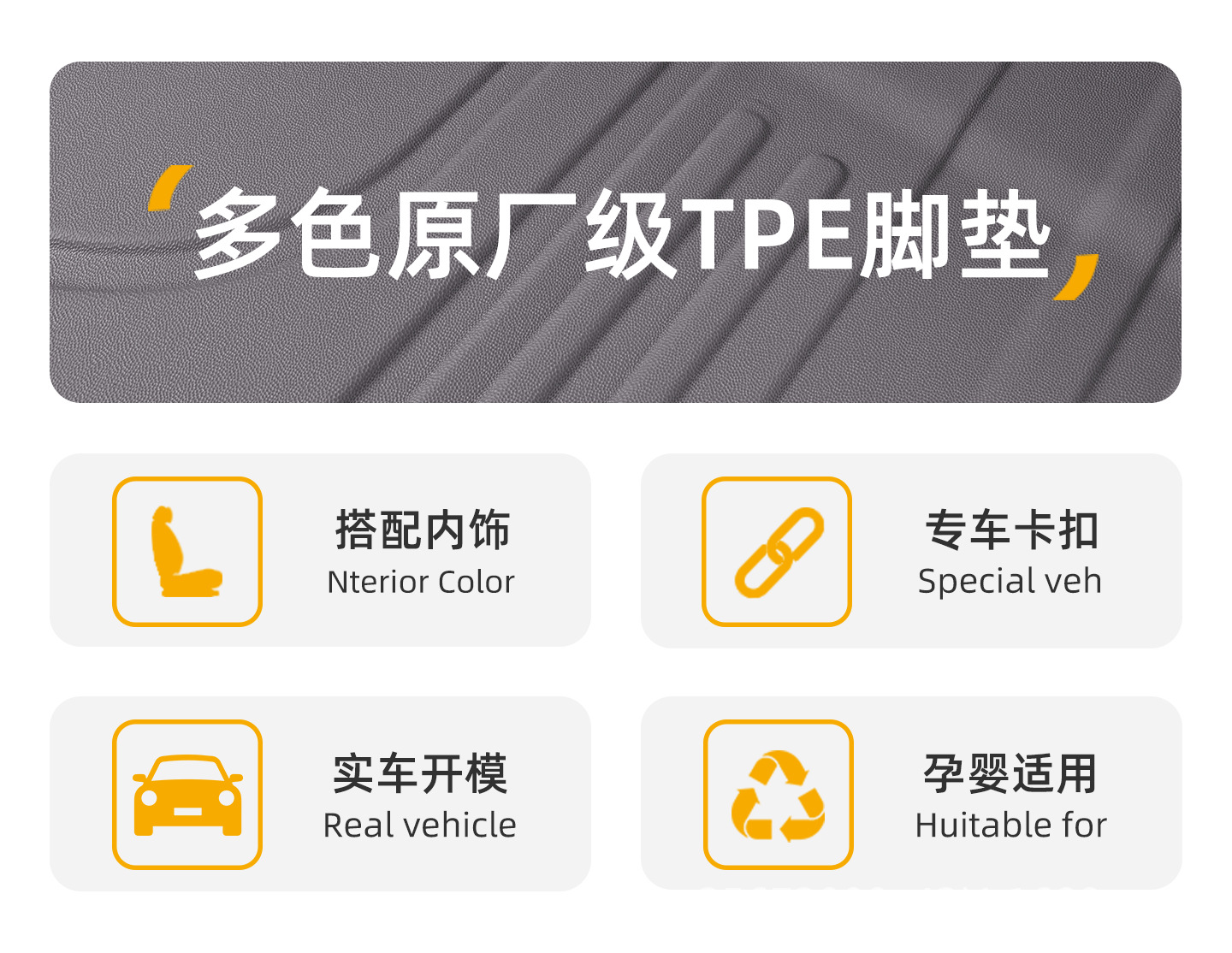 Suitable for Nio ES8, 26 models, custom-made for third-generation vehicles, brand new interior floor mats, TPE car mats