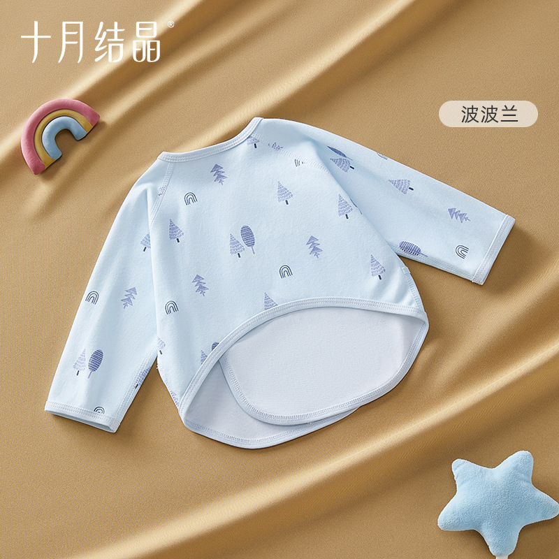 10月の結晶赤ちゃん服半背衣夏純綿初生赤ちゃんと尚服春夏新入生A類0-3月|undefined