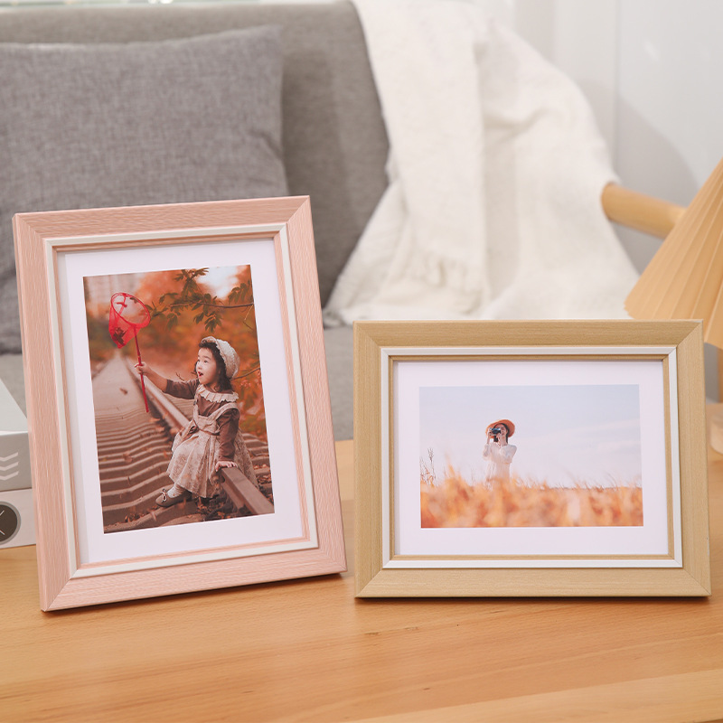 Scandinavian Simple Photo Frame Table Wholesale 567810inch Wedding Photo Wall Decoration Photo Frame A4A3 Oil Painting Frame