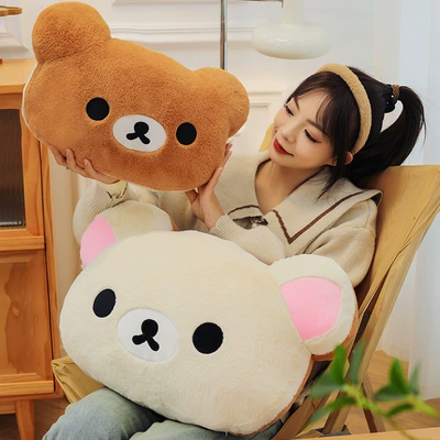 Oyuncaq yastıqlar — and Cute Rilakkuma Big Head